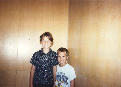 Gen and Zack with Pete Rose and Shoeless Joe's Hall of Fame Plaques