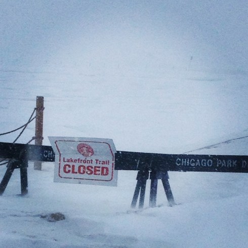 Lake Shore Path Closed