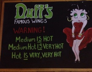 Duff's ain't messing around